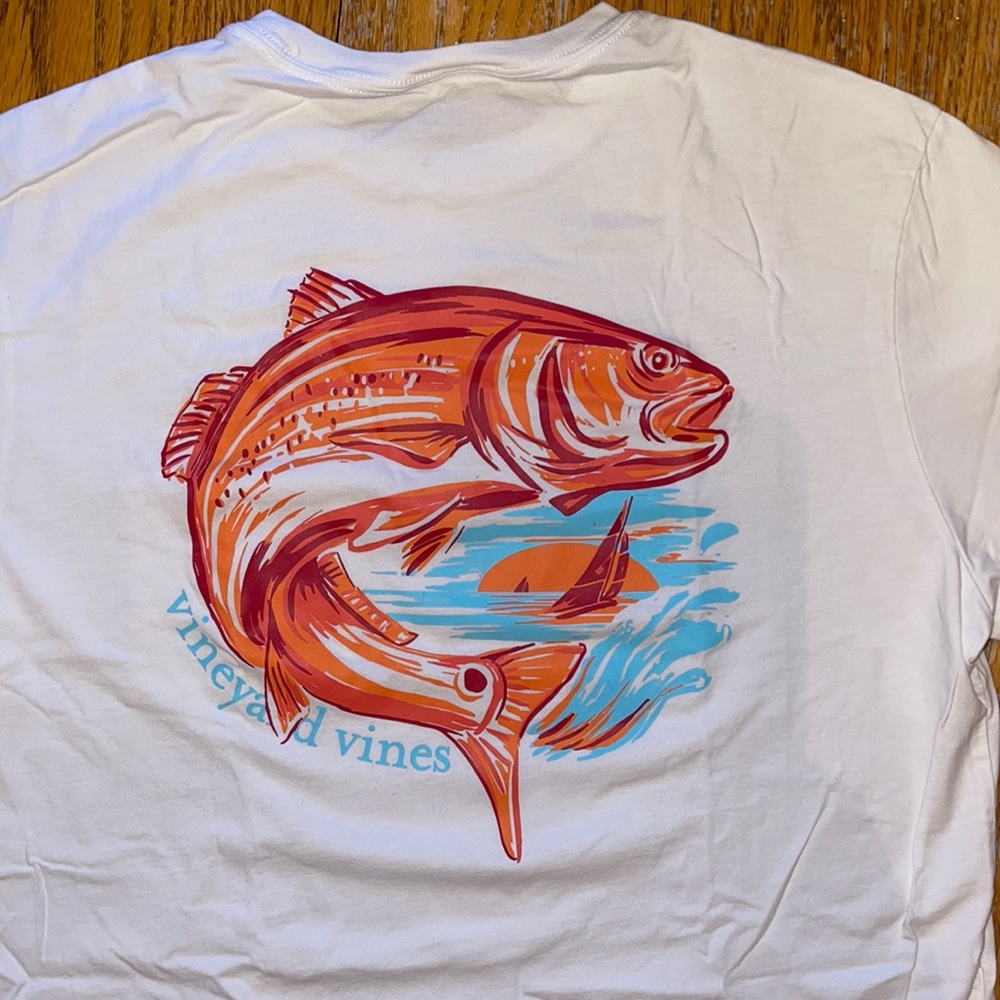 Vineyard Vines Short Sleeve White T-shirt